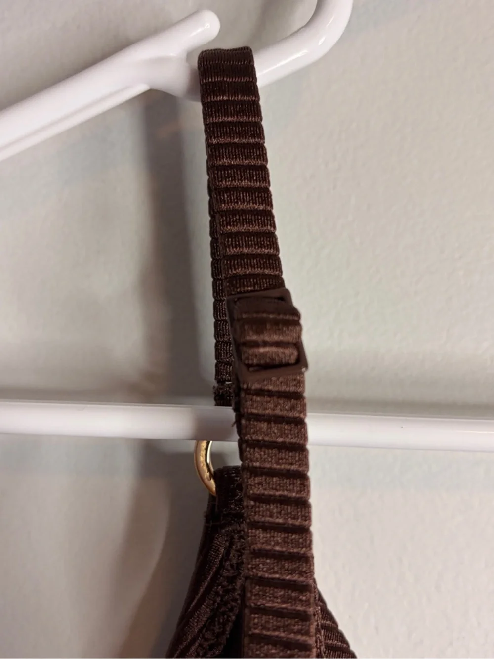 Aerie Ribbed Brown Bikini Set - Women's Swimwear Large - Picture 4 of 7